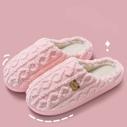 KNIT SLIPPERS