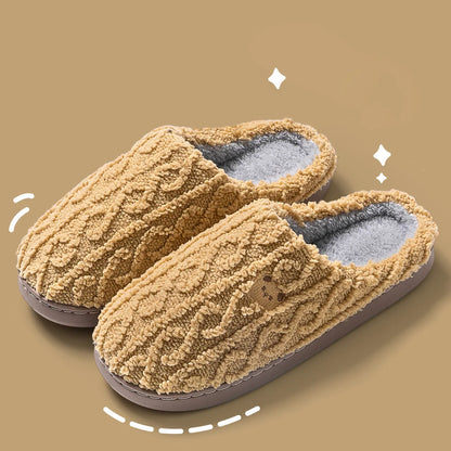 KNIT SLIPPERS